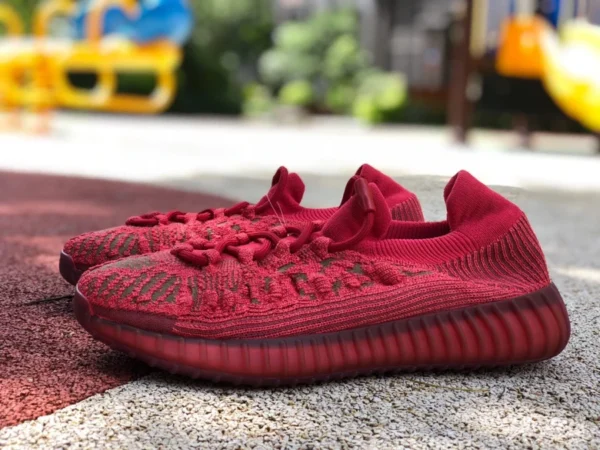 Coconut 350v2 Slate Red Adidas Yeezy 350 V2 CMPCT Slate Red Coconut Zapatillas para correr GW6945