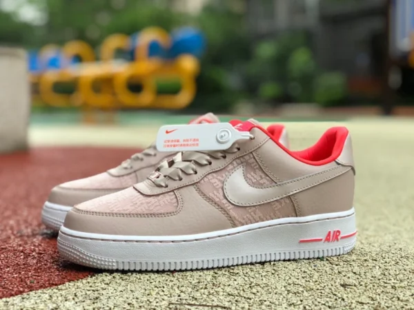 af1 rosa claro bajo Nike Air Force 1 Air Force One bajas casual dq7782-200