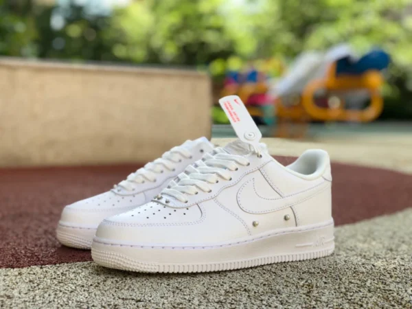 af1 pure white perla bajo Nike Air force1 AF1 zapatillas bajas air force blanco puro perla DQ0231-100