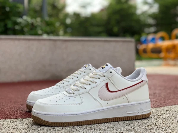 AF1 crema bajo Nike Air Force 1 Low AF1 zapatillas casuales bajas DX6065-101