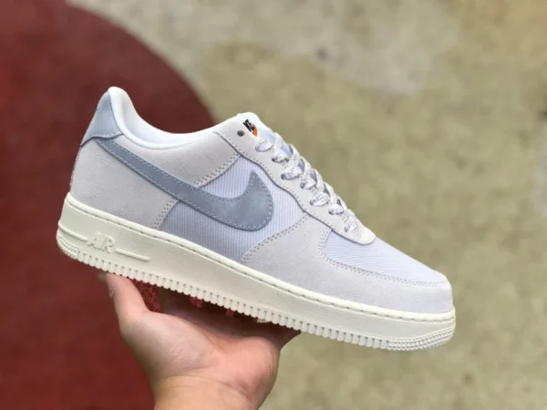 AF1 gris claro bajo Nike Air Force 1 Low AF1 zapatillas casuales clásicas gris claro DO9801-100