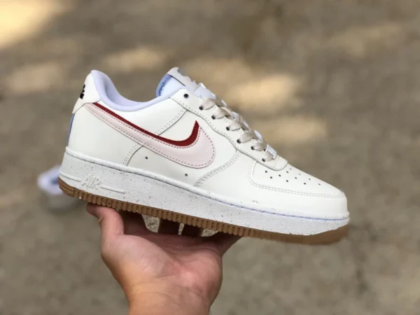 AF1 crema blanco polvo bajo Nike Air Force 1 AF1 Nike Air Force 1 crema doble gancho blanco polvo zapatillas DX6065-101