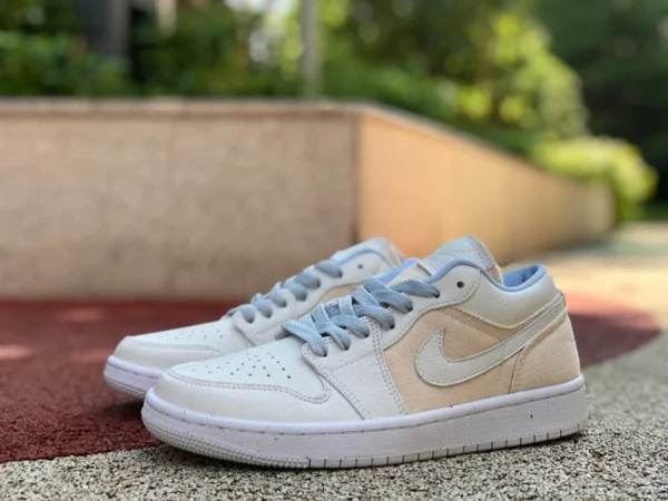 aj1 gris azul lona bajo Air Jordan 1 Low AJ1 Canvas gris azul lona zapatos de baloncesto DQ4151-500