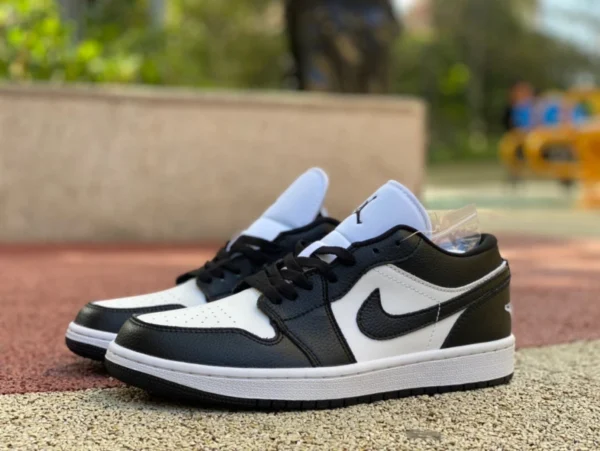 aj1 Panda blanco y negro bajo Air Jordan 1 Low negro y blanco Panda bajo top "Panda" Blanco/Negro DC0774-101