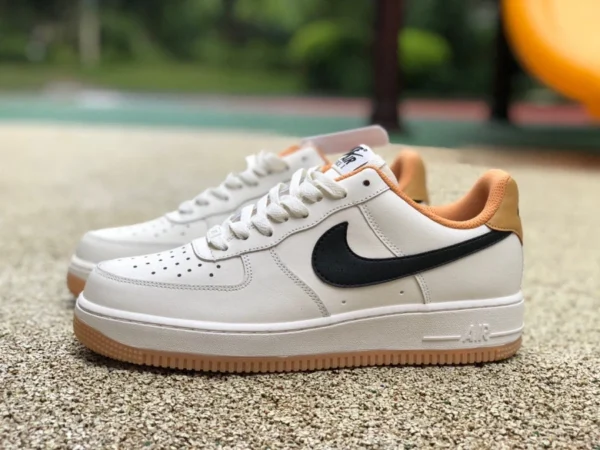 af1 blanco marrón bajo Nike/Nike AIR FORCE 1 '07 LV8 2 tabla casual de corte bajo para hombre ct7875-998