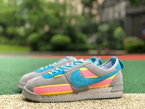 Forrest Gump articulación un gris azul Union x Nike Cortez DR1413-002