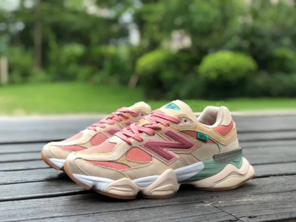 NB9060 marrón rosa Joe Freshgoods x New Balance 9060 NB marrón rosa zapatillas retro U9060JF1