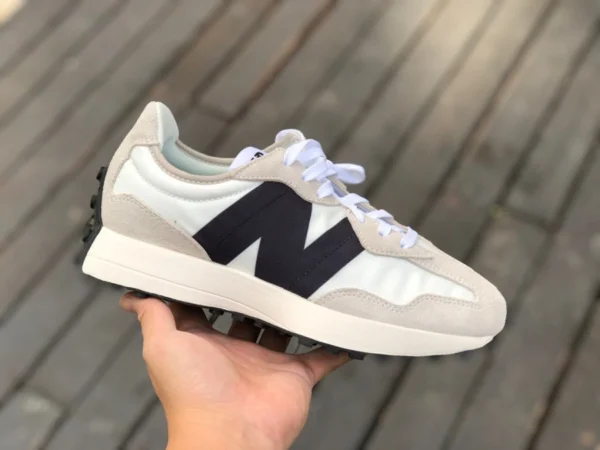 NB327 Sea Salt Color President Pure Original New Balance NB327 Series Sea Salt Color Retro Deportes Zapatos Casuales MS327fe