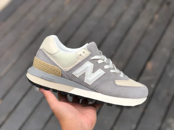 NB574 Yuanzu Grey New Balance/NB2022 Otoño e Invierno nuevos zapatos casuales Retro serie 574 para hombres y mujeres U574LGRG