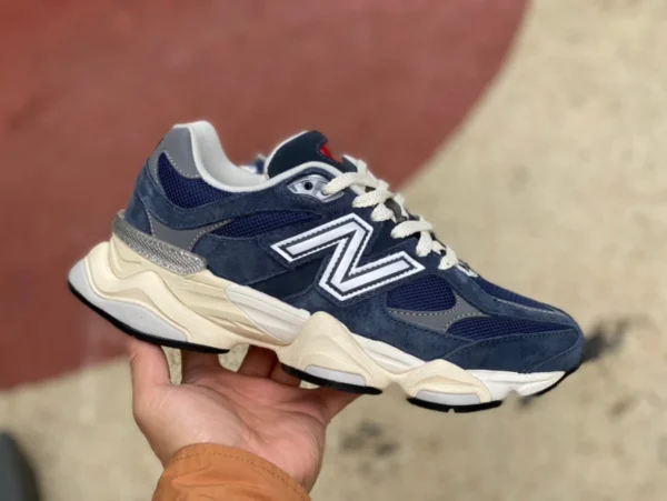 NB9060 Navy NEW BALANCE NB9060 Navy zapatos deportivos retro bajos para hombres y mujeres y zapatos casuales para papá U9060ECB