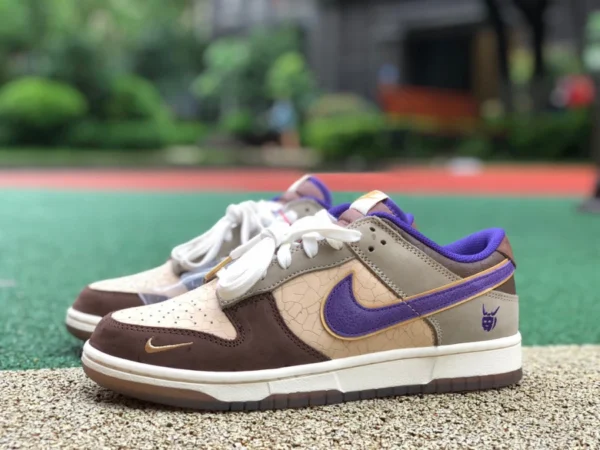 Dunk Demon puro original Nike Dunk Low "Setsubu" zapatillas retro casual marrón Demon DQ5009-268