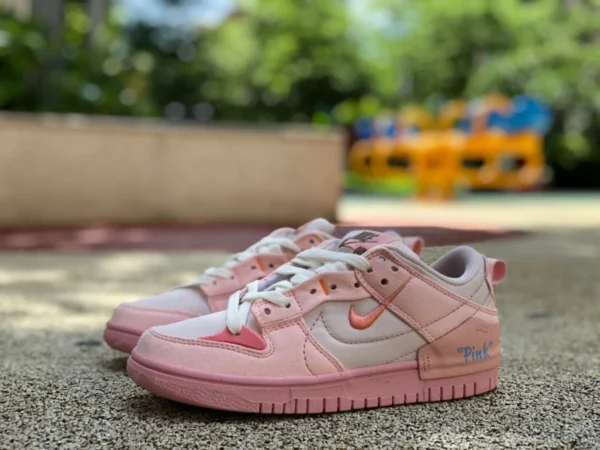 Dunk Rosa Nike Dunk Low Disrupt 2 Zapatillas deportivas para mujer DH4402 DH4402-100