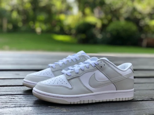 Dunk blanco gris bajo puro original Nike Dunk Low blanco gris humo haze hombres y mujeres zapatillas bajas casuales DD1503-103