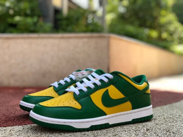 Dunk Brazil low Nike Dunk Low SP “Brazil” zapatos de skate informales brasileños amarillos y verdes CU1727-700