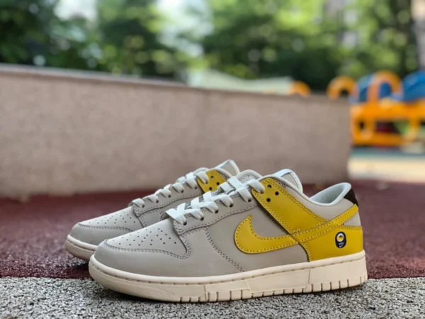 Dunk banana Nike Dunk beige amarillo banana retro zapatillas bajas informales para hombres y mujeres DR5487-100