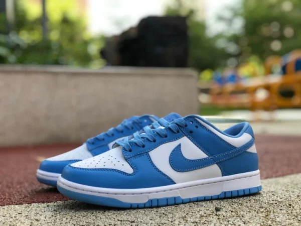 Dunk University Azul Alta Calidad Nike Dunk Low Retro University Azul North Carolina Blanco Azul Low Top DD1391-102