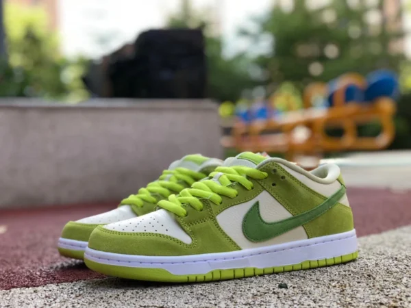 Dunk manzana verde baja alta calidad Nike SB Dunk Low blanco verde verde manzana retro casual zapatillas DM0807-300