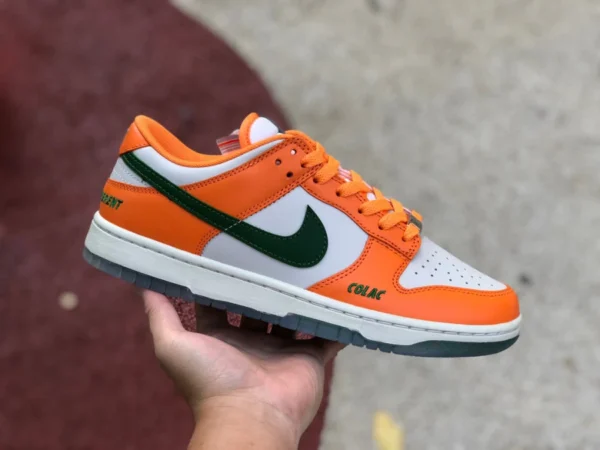 Dunk blanco naranja verde bajo Nike Dunk Low retro zapatos de skate bajos dr6188-800