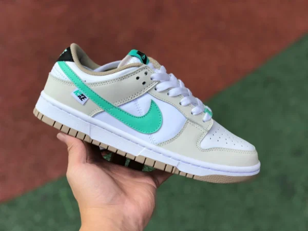 Dunk blanco marrón verde Nike Dunk Low GS blanco marrón zapatillas casual bajas de mujer DX6063-131