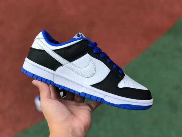 Dunk negro y blanco azul Nike Dunk Low negro y blanco azul zapatillas deportivas retro informales de caña baja FD9064-110