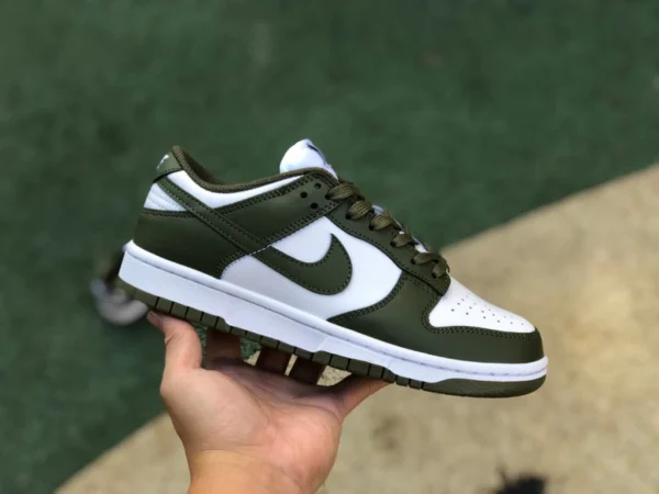 Dunk blanco verde oliva puro original Nike Dunk Low Medium Olive blanco verde oliva zapatillas casual DD1503-120