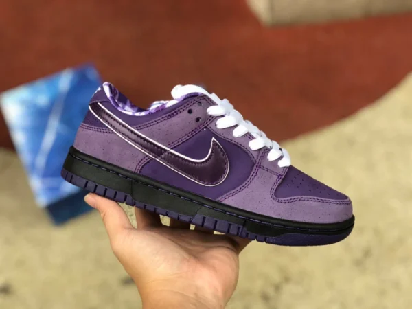 Dunk Purple Lobster Nike SB Dunk Purple Lobster conceptos de zapatillas de deporte conjuntas de corte bajo BV1310-555