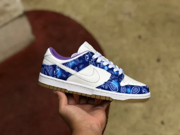 Dunk blanco azul púrpura flor de anacardo W NIKE SB DUNK LOW PRM QS ct5053-041