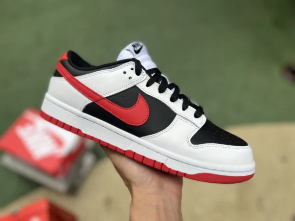 Dunk blanco negro rojo Nike Dunk Low Zapatillas Nike bajas informales retro FD9762-061