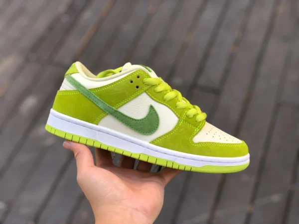 Dunk verde manzana bajo puro original Nike SB Dunk Low blanco verde verde manzana retro casual zapatillas DM0807-300