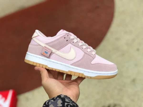 Dunk Pink Bear Nike Dunk Low Teddy Bear Zapatillas informales bajas con osito de peluche rosa DZ5318-640