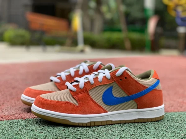 Dunk pana naranja y azul Nike SB Dunk Low Pro pana naranja y azul BQ6817-201-003-001