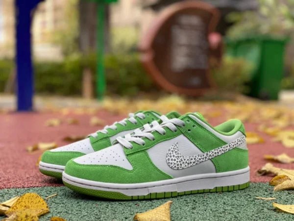 Dunk beige con estampado de piedra bajo Nike Dunk Low con estampado de piedra verde, zapatillas bajas deportivas y de ocio retro de moda DR0156-300