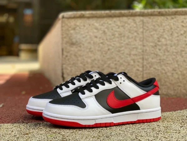 Dunk blanco negro rojo bajo Nike Dunk Low zapatillas casual retro bajas en negro, blanco y rojo FD9762-061