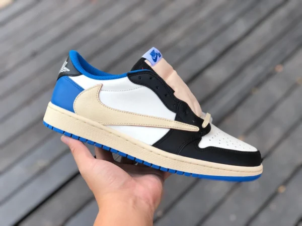 aj1 barb relámpago bajo nuevo puro original Air Jordan 1 Low AJ1 TS Fujiwara Hiroshi relámpago bajo-top DM7866-140