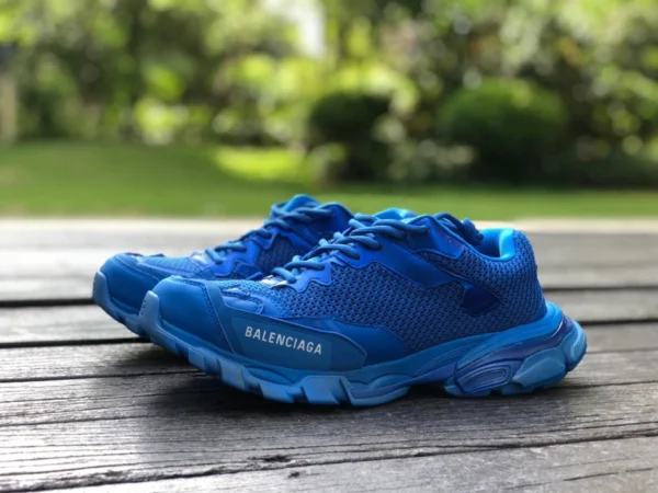 Paris 22 modelos 3.0 azul Balenciaga 2022 nuevas zapatillas track3 zapatos viejos viejos