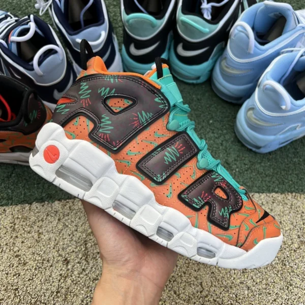 Big Air Pippen Yuanyang Naranja Rojo Nike Air More Uptempo 96 Big Air Pippen at3408-800