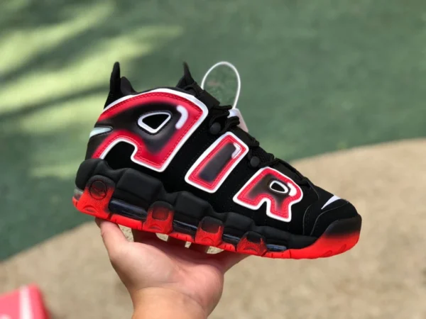 Big air Pippen degradado negro y rojo Nike Air More Uptempo 96 Big Air Pippen 917593-100