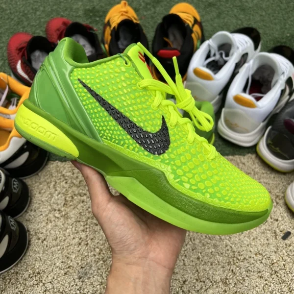 Kobe 6 Green Hornet s2 producto superior original puro Nike Zoom Kobe 6 Grinch ZK6 Kobe 6 Green Hornet Green Snake Christmas CW2190-