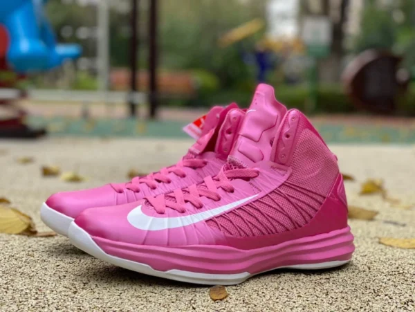 James 2012 rosa intenso Nike NIKE HYPERDUNK2012+ chip edición limitada LeBron James 554671-005