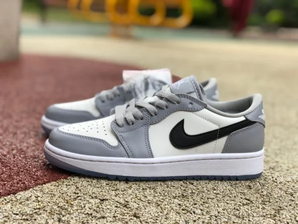 aj1 wolf grey low Air Jordan 1 Golf AJ1 wolf grey zapatillas de baloncesto antideslizantes resistentes al desgaste DD9315-002