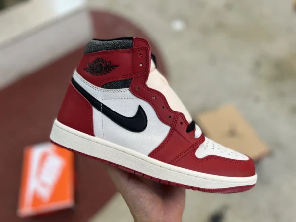 aj1 viejo Chicago og puro original Air Jordan1 Retro High Chicago Lost and Found AJ1 blanco rojo Chicago retro DZ