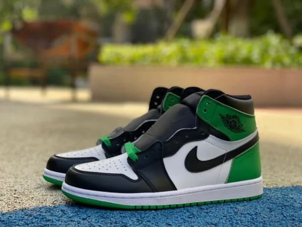 aj1 Celtics High Top Air Jordan 1 “Lucky Green” Negro, Blanco y Verde Celtics DZ5485-031