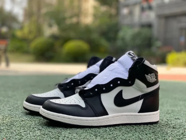 aj1 zapatillas altas en blanco y negro 85 pieza cortada pura original Air Jordan 1 High 85 AJ1 zapatillas de baloncesto altas panda en blanco y negro BQ4422-001