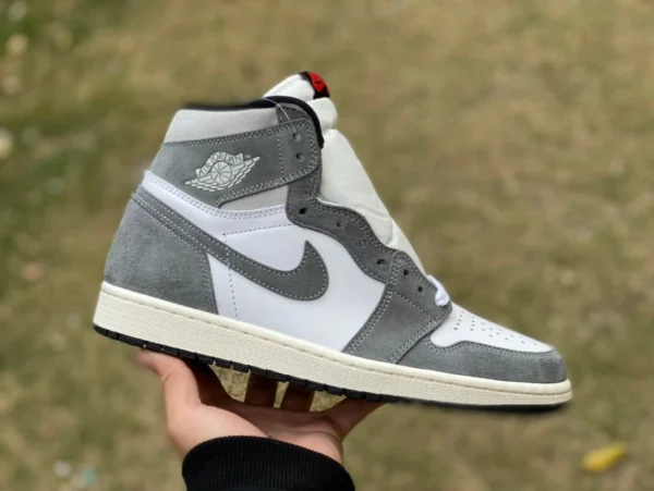 aj1 zapatillas altas grises lavadas Air Jordan 1 High OG gris lavada "Washed Heritage" DZ5485-051