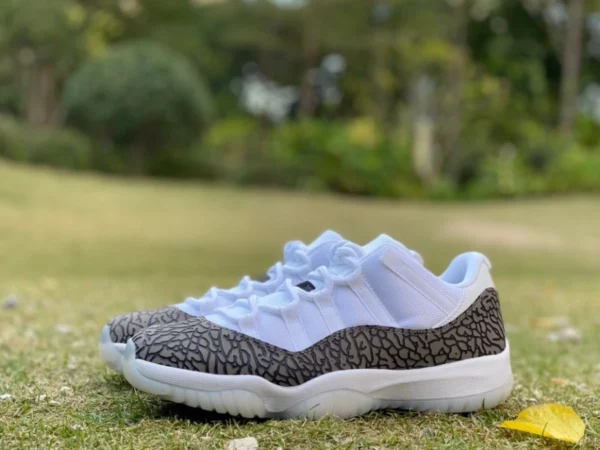 aj11 Elephant low Air Jordan 11 Low "Elephant" Patrón de ráfaga de elefante bajo top aj11 Av2187-140