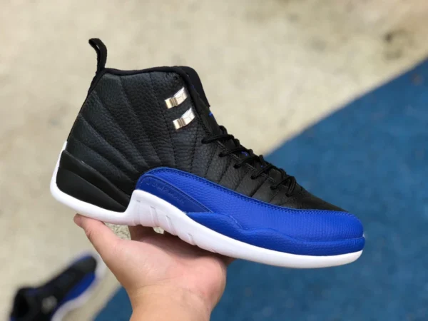 aj12 Royal Blue Air Jordan 12 AJ12 Royal Azul Negro Azul Zapatos de baloncesto retro AO6068-004