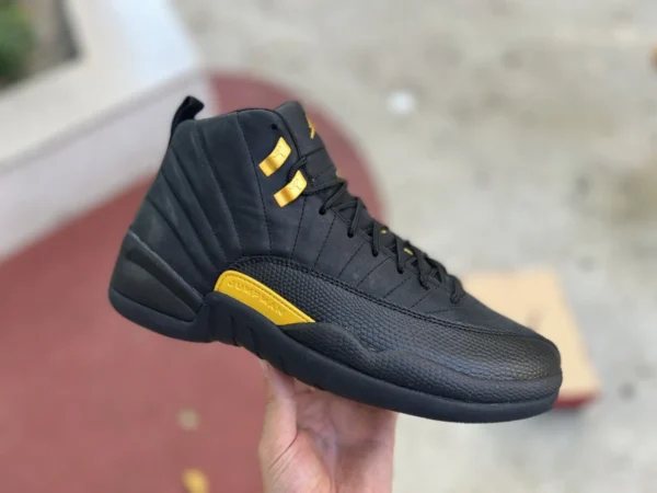 aj12 negro oro nuevo Air Jordan 12 Black Taxi AJ12 Retro negro oro taxi CT8013-071