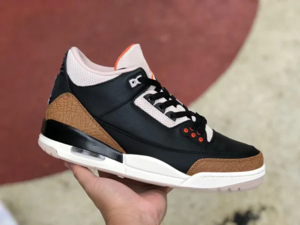 aj3 Negro Marrón Elefante Air Jordan 3 Retro Desert Elephant Negro Marrón Elefante CT8532-008