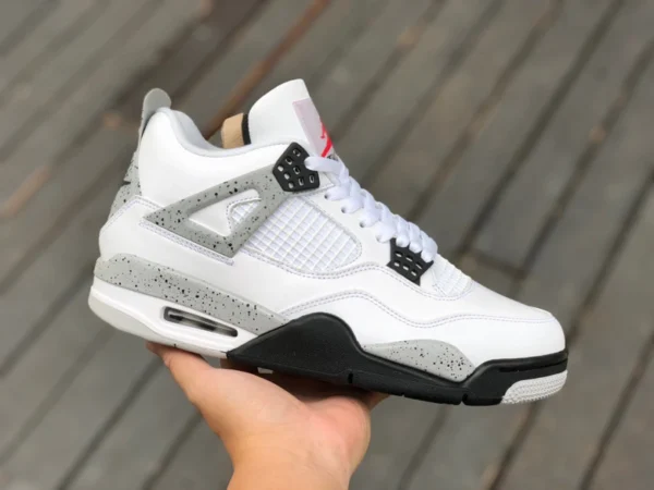 aj4 cemento blanco T1 puro original Air Jordan 4 White Cement aj4 cemento blanco 840606-836016-192