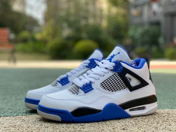 aj4 carreras azul puro original Air Jordan 4 Motosports AJ4 carreras azul 308497-117